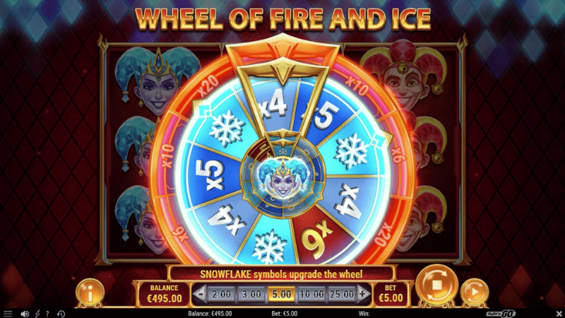 WHEEL OF FIRE AND ICE JOKER PNG