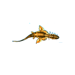 ปลาโบราณสีทอง เกมยิงปลา Fish Haiba