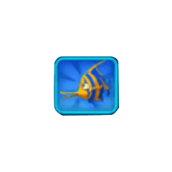 ปลาตัวเล็กปากแหลมสีเหลืองน้ำเงิน เกมFish Hunter 2 Ex Pro
