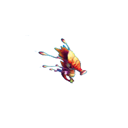 ปลาขนไก่ส้มเหลือง เกมยิงปลา Fish Haiba