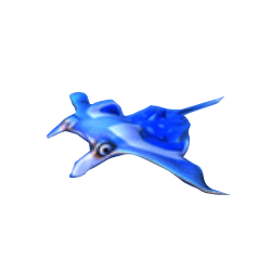 กระเบนสีฟ้า เกมHappy Fish 5