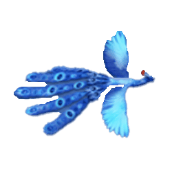 สัญลักษณ์ นกยูงสีฟ้า